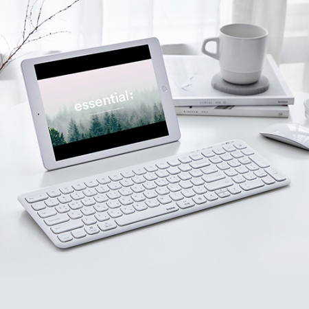 아이노트 펜타그래프 멀티페어링 충전식 블루투스 무선 키보드 #2