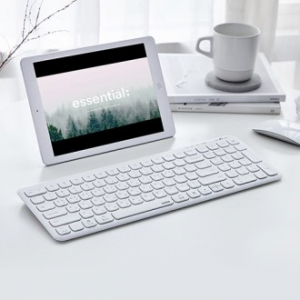 아이노트 펜타그래프 멀티페어링 충전식 블루투스 무선 키보드