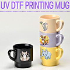드망즈 UV DTF 필름인쇄 머그 레고컬러