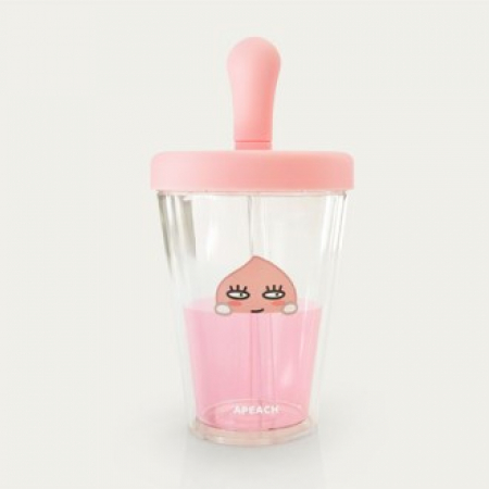 캐릭터 미니 빨대 텀블러 핑크 #2