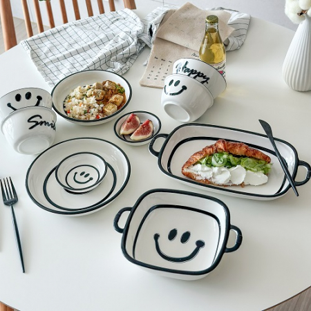 스마일 식기 세트 #4