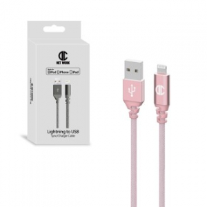 MFI 라이트닝 메탈릭 케이블 USB-8핀 고속충전 아이폰 케이블2m 애플 공식 인증