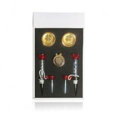 골프용품 기프트세트 골프자석티 클립 볼마커 소형금지 G0008