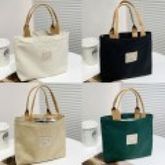 B024 곰돌이 에코백 지퍼가방 면가방 토드백 학생가방 인쇄 답례품