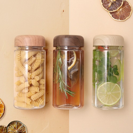 [블리츠] 마이보틀 우드 트라이탄 350ml 국내제조 #2