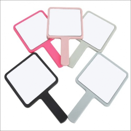 사각손거울 중 거울 휴대용거울 칼라인쇄 고품질 #6