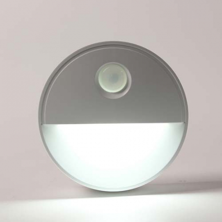 동작감지 반달 LED 무선 센서등(백색) #2