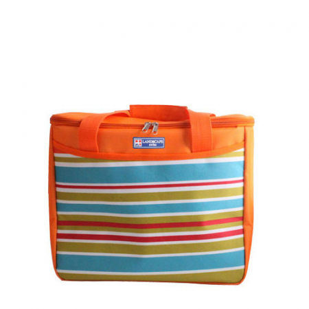 오렌지 스트라이프 아이스 쿨러백 4L (소) #4