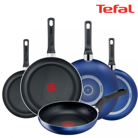 테팔 PTFE 미드나잇 블루 5종세트 (프라이팬 20cm + 24cm + 26cm + 28cm + 볶음팬 28cm) #3