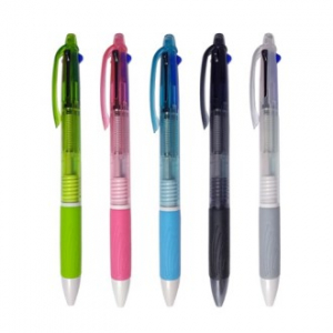 초 저점도 니들 3색 볼펜 // 국산