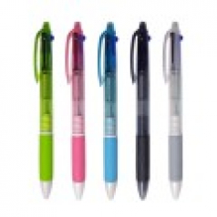 초 저점도 니들 3색 볼펜 // 국산