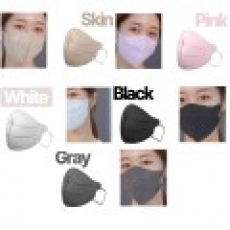 숨쉬기 편한 KF94 K방역 스타 방역용 마스크 새부리형 컬러마스크