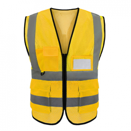 CF849 에코라이프 베이직 건설 형광 메쉬 안전반사조끼 #2