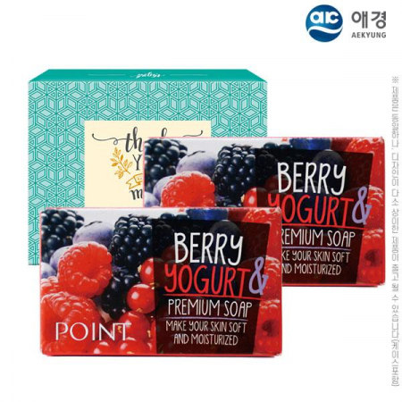 [선물세트] (종이케이스) 애경 포인트 베리비누 2P #4