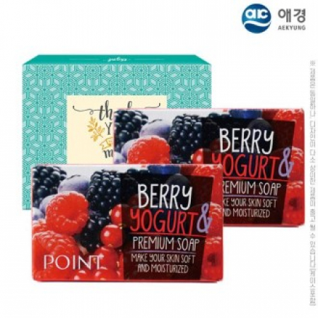 [선물세트] (종이케이스) 애경 포인트 베리비누 2P #2
