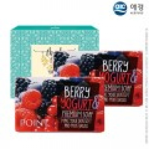 [선물세트] (종이케이스) 애경 포인트 베리비누 2P