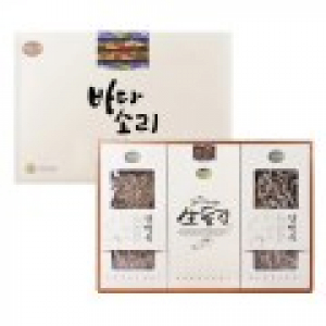 바다소리 보람 1호 (세멸 260g + 생돌김 6봉 + 중멸 230g)//국내산