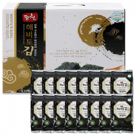 해비토 광천김선물세트(도시락김16봉) #2