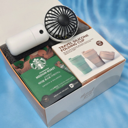 스타벅스 커피10p+실리콘 텀블러+쿨링 냉각 선풍기 세트 #3
