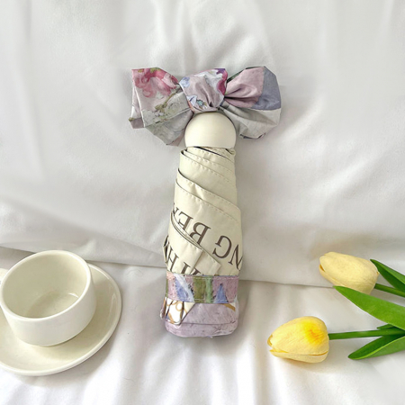 초경량 초미니 어도러블 플라워 5단 양우산 5가지디자인 #3