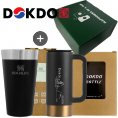 독도보틀 뉴턴머그 스탠리컵 블랙 선물세트