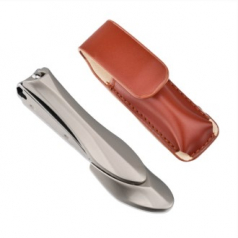 CF858 쓰리스타 베스트 가죽 커버 스테인리스 손톱깎이