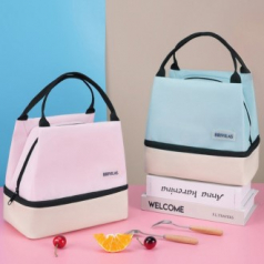 고급 소재 보온보냉 도시락 런치 피크닉가방