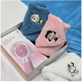 실리콘 텀블러+쿨링 냉각 선풍기 선물세트 #3