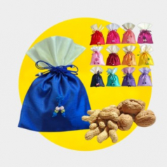 명절 정월 부럼세트 복주머니 호두땅콩 세트