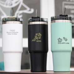 오보틀 테이소 진공켄처 빨대텀블러 887ml (이중진공)보온보냉*