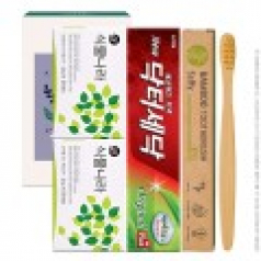 [] 식물나라 비누 2P 세닥 치약 100g 대나무 미세모 칫솔 (4종)