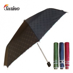 SUSINO 3단55*8 엠보체크바이어스 우산