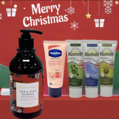 바세린 핸드크림 or 카밀핸드크림+택1(500ml 헤어샴푸 린스 바디워시 바디로션) 선물세트