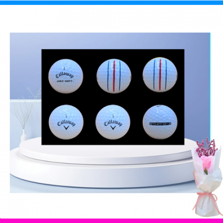 캘러웨이 erc soft 3구 트리플트랙 캘러웨이헥스바이트 3구 혼합 6구 선물세트(3pc) 캘러웨이 골프공 삼선골프공 #2