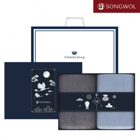 송월타올 달보드레 전통 자개(130g) 띠지 2P세트 #2