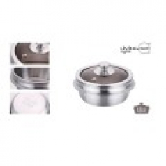 에코프렌즈 통3중 인덕션 스텐 가마솥13cm