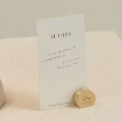 황동 원형 명함 사진꽂이 엽서 메모꽂이 거치대