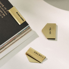 황동 클립 금속책갈피/북마크