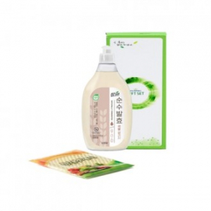 참그린 친환경주방세제 곡물500 수세미(2종)