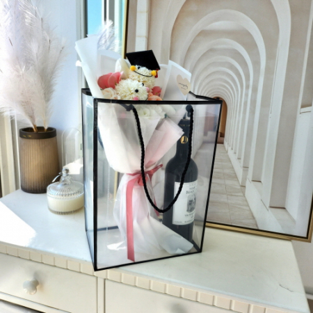 PVC 반투명 쇼핑백 #4