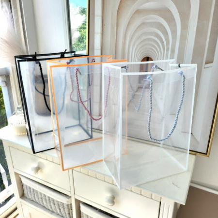 PVC 반투명 쇼핑백 #2