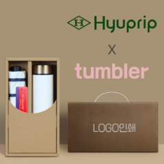 협립3단 스트라이프 수동우산 +로나 이중진공 텀블러-세트