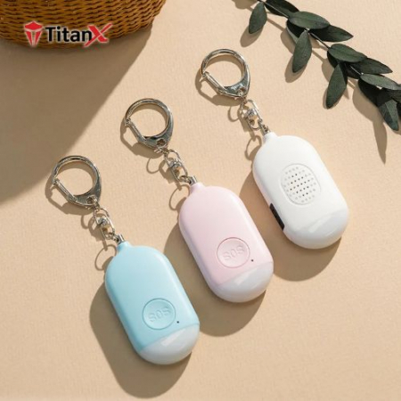 타이탄엑스 호신용 경보기 USB충전 LED조명 호루라기 #3