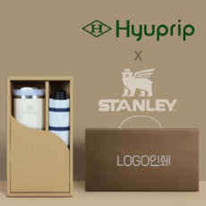 협립3단 스트라이프 수동우산 +스탠리591ml 텀블러-세트