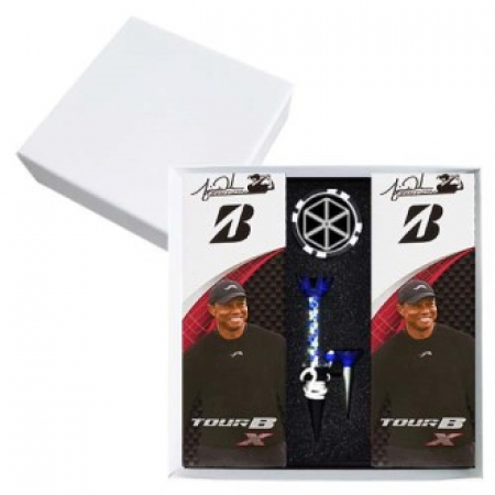 브리지스톤 투어 B X 6구 볼마커칩 자석티 고급 싸바리케이스 #2