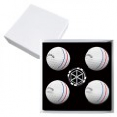 캘러웨이 크롬 TT 4구 볼마커칩 고급 싸바리케이스