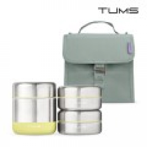 텀스 올 스텐 보온도시락 3P