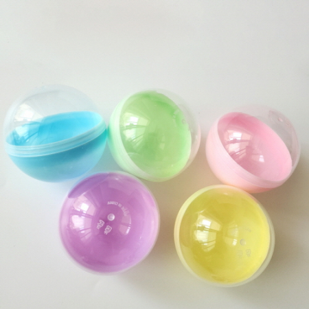 반투명 파스텔컬러 뽑기 캡슐 80mm #5
