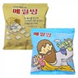 전도 건빵 과자 교회 답례품 간식 굿즈 메밀방 25g