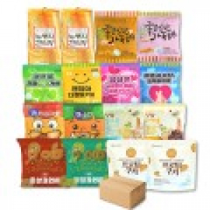 정든식품 쿠키 과자 선물세트 사무실 탕비실 간식 꾸러미 10종 20봉